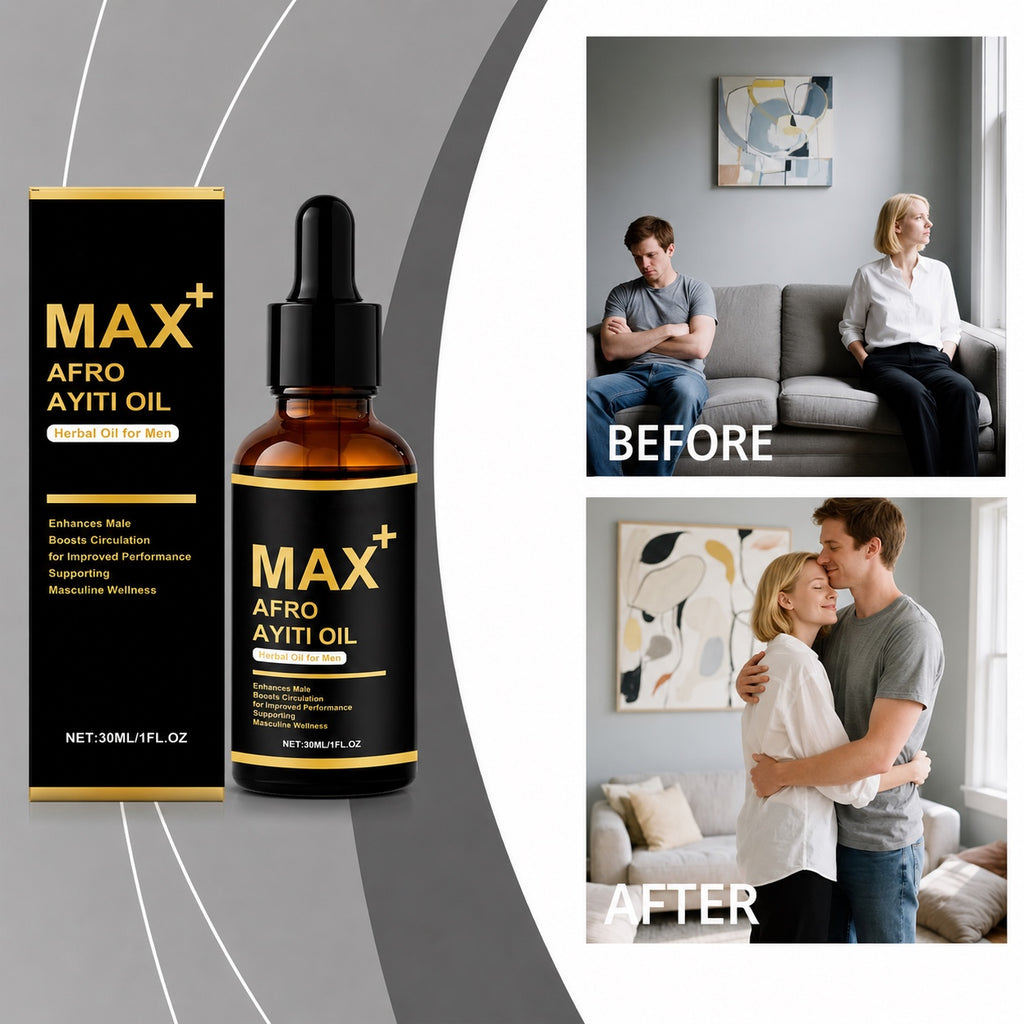 MAX+ Afro Ayiti Oil for Men