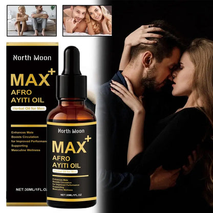30ml Natural Herbal Men's African Ayi Oil MAX+ AFRO AYITI OIL Male Body Massage Essence Oil