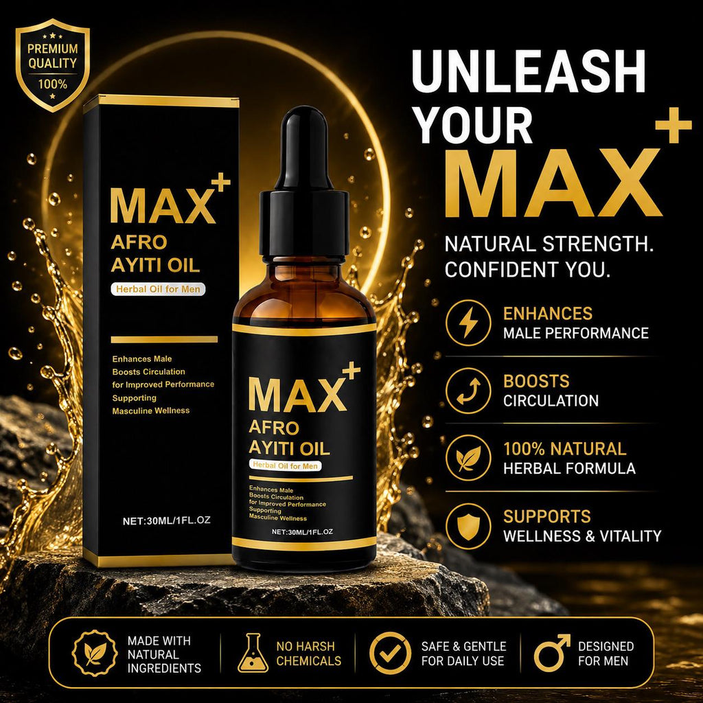 MAX+ Afro Ayiti Oil for Men